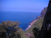 小樽赤岩＠クライミング