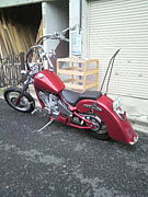 赤のバイクたちin福岡