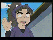手を振る竹谷