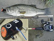 手作りルアーでバスなどを釣る！