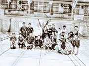 横浜市松本中学校でバスケしよう