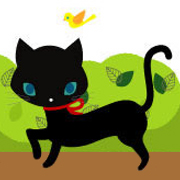 黒ネコのロロ