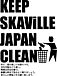 KEEP SKAViLLE JAPAN CLEAN