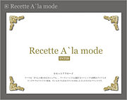 Recette A 'la mode