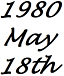 1980ǯ5��18�����ޤ�