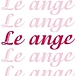 д饵*Le ange*in¿