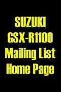 GSX-R1100 Mailing List @ MIXI