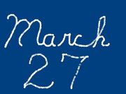 3月27日生まれの会