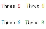 Three G