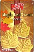 Maple Leaf Cream COOKIES