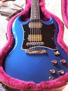 青いギター